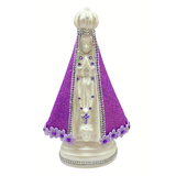 Imagem N. S. Aparecida Roxa-22cm