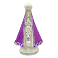 Imagem N. S. Aparecida Roxa-22cm