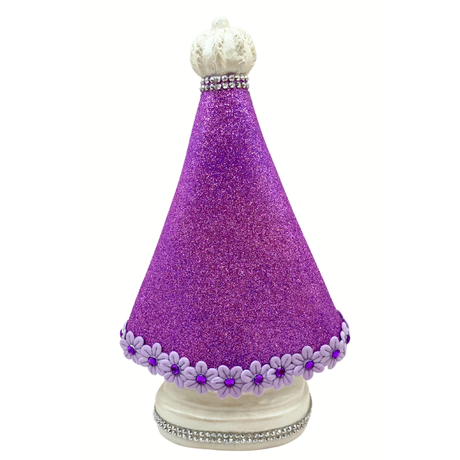 Imagem N. S. Aparecida Roxa-22cm