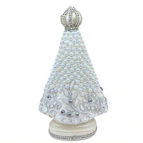 Image of Our Lady of Aparecida, White - 24cm