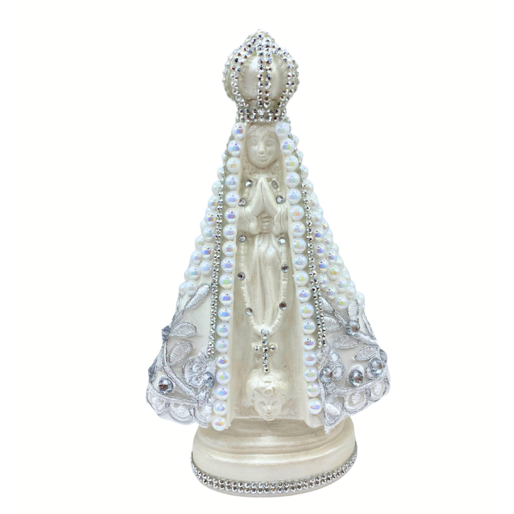 Image of Our Lady of Aparecida, White - 24cm