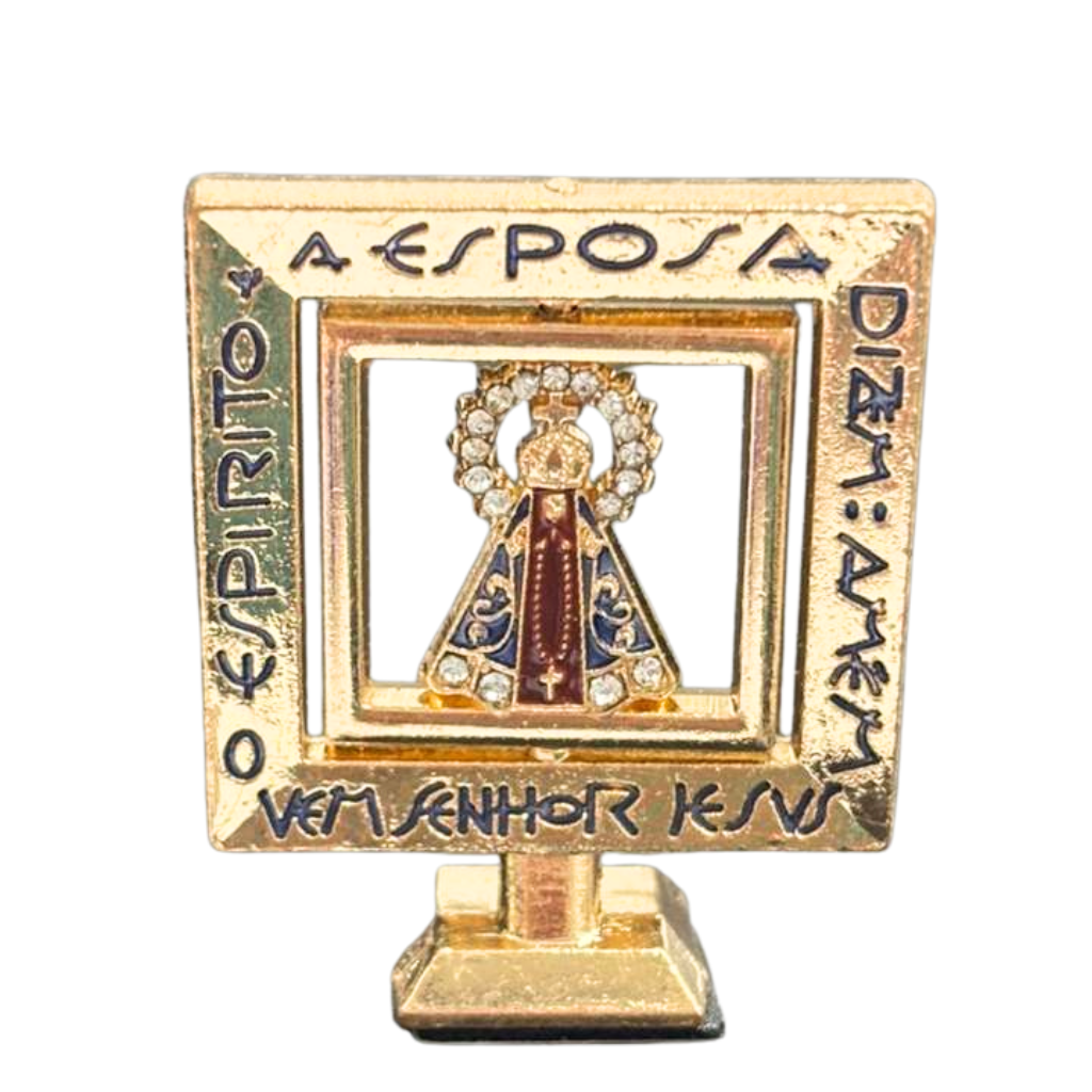 Adorno De Carro Aparecida-Dourada