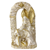 Nativity Scene with Angel - 30cm