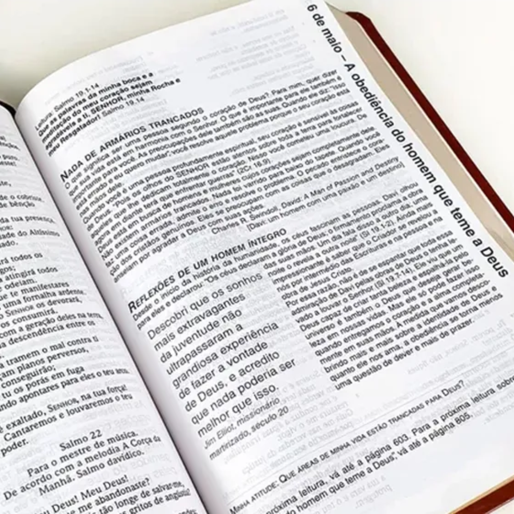 Biblia do Homem Letra Grande-Luxo