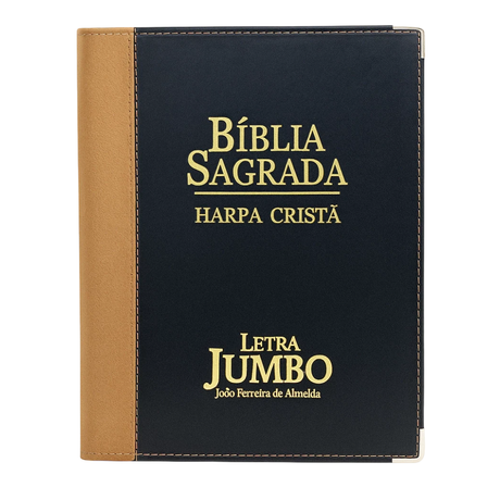 Holy Bible, Jumbo Print, Christian Harp