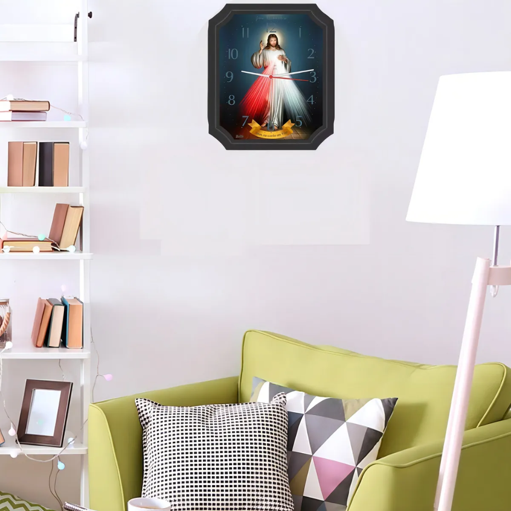 Relógio De Parede Jesus Misericordioso