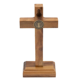 Crucifixo São Bento 12cm Parede Mesa