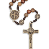 Terço Colar Medalha De São Bento