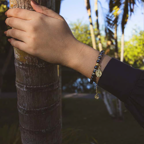 Pulseira Hematita N. Sra. das Graças