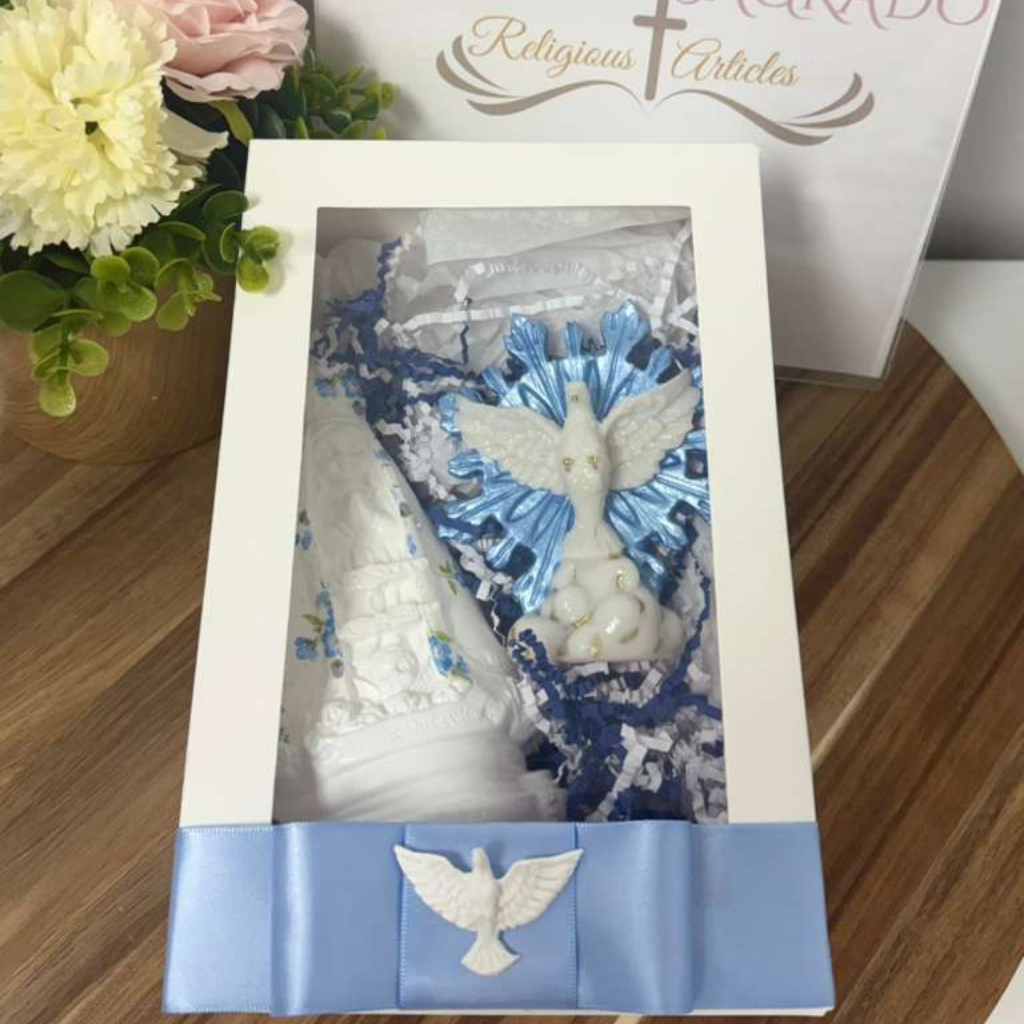 Kit Devocional – N. Sra. Aparecida (Azul)