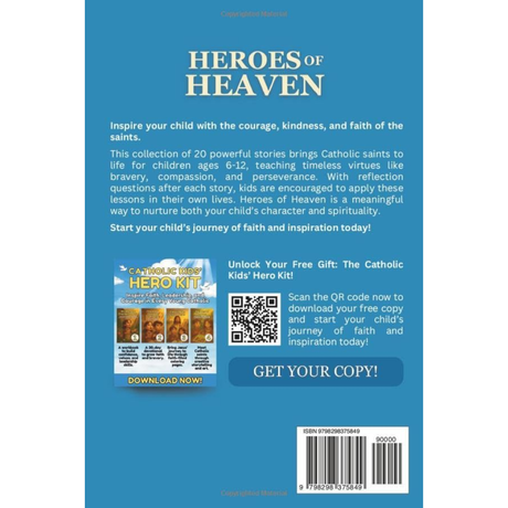 Heroes of Heaven: Inspirational Short Stories of Catholic Saints for Kids