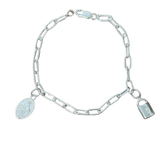 Cadeia de Consagração – Prata 925 – Medalha Milagrosa