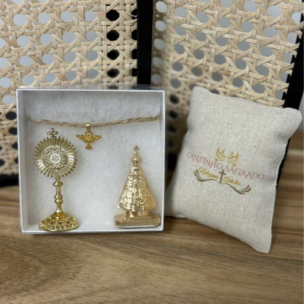 Kit Devocional – Eucaristia, Espírito Santo e Nossa Senhora Aparecida