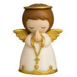 Angelito rezando de blanco