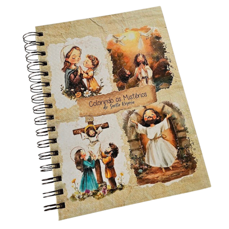 Coloring the mysteries of the Holy Rosary