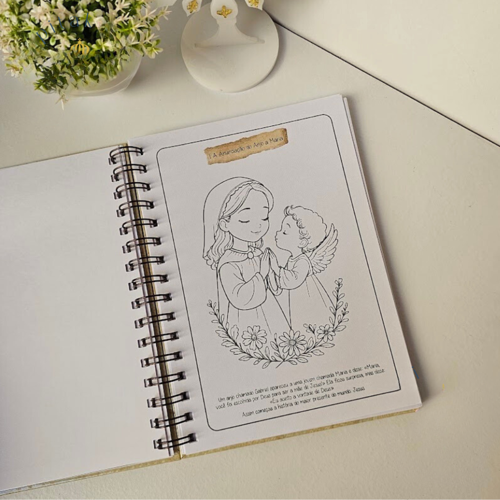 Coloring the mysteries of the Holy Rosary