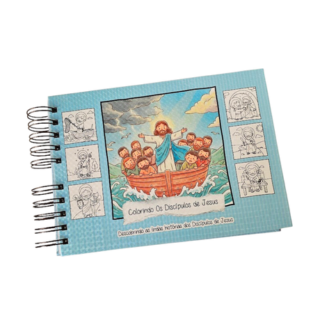 Coloreando a los discípulos de Jesús