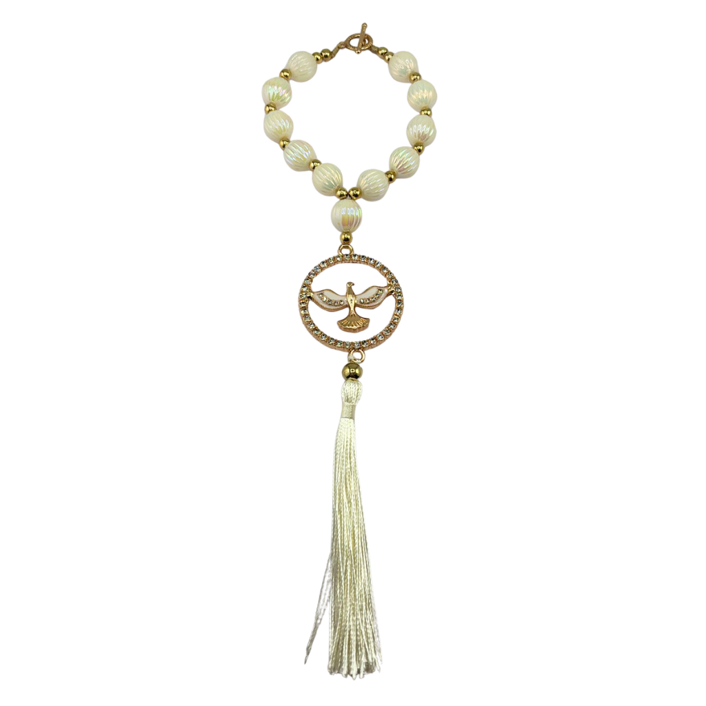 Holy Spirit Crystal Rosary