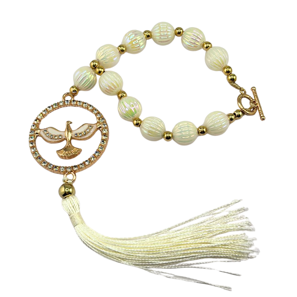 Holy Spirit Crystal Rosary