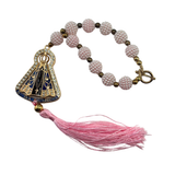 Our Lady of Aparecida Rosary, Pearl Iridescent - Pink