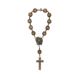 Saint Michael the Archangel Door Rosary, Imbuia Wood