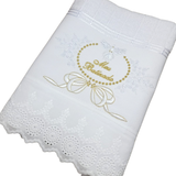 "My Baptism" Towel - Embroidered