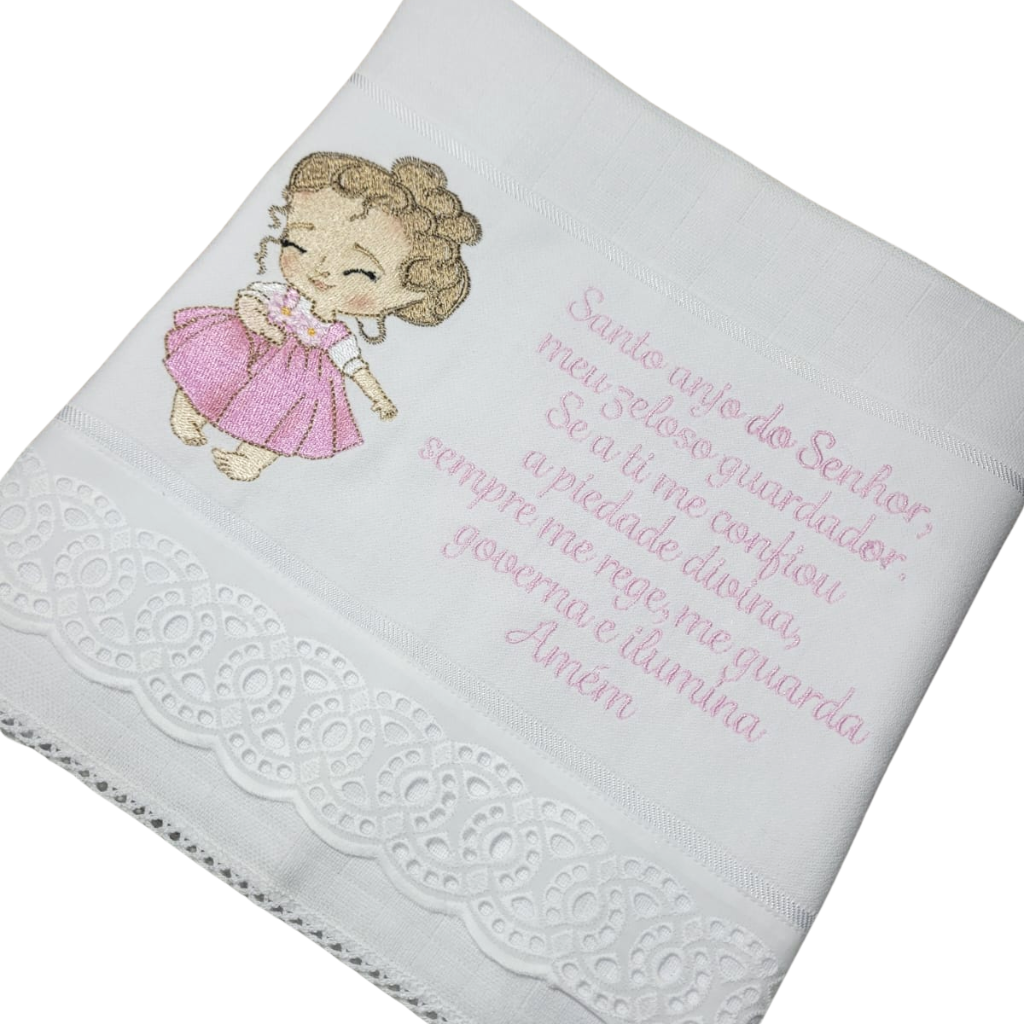 Pink Angel Washcloth - for Mouth