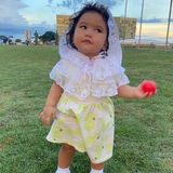 Véu Capuz Infantil Santa Pureza ( Tamanho PP de 12 a 24 meses))