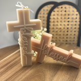 Blessed scented candle