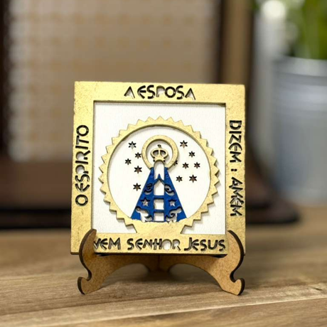 Quadrinho de Mesa - Nossa Senhora Aparecida