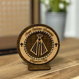 Nossa Senhora Aparecida em MDF com Detalhes em Strass
