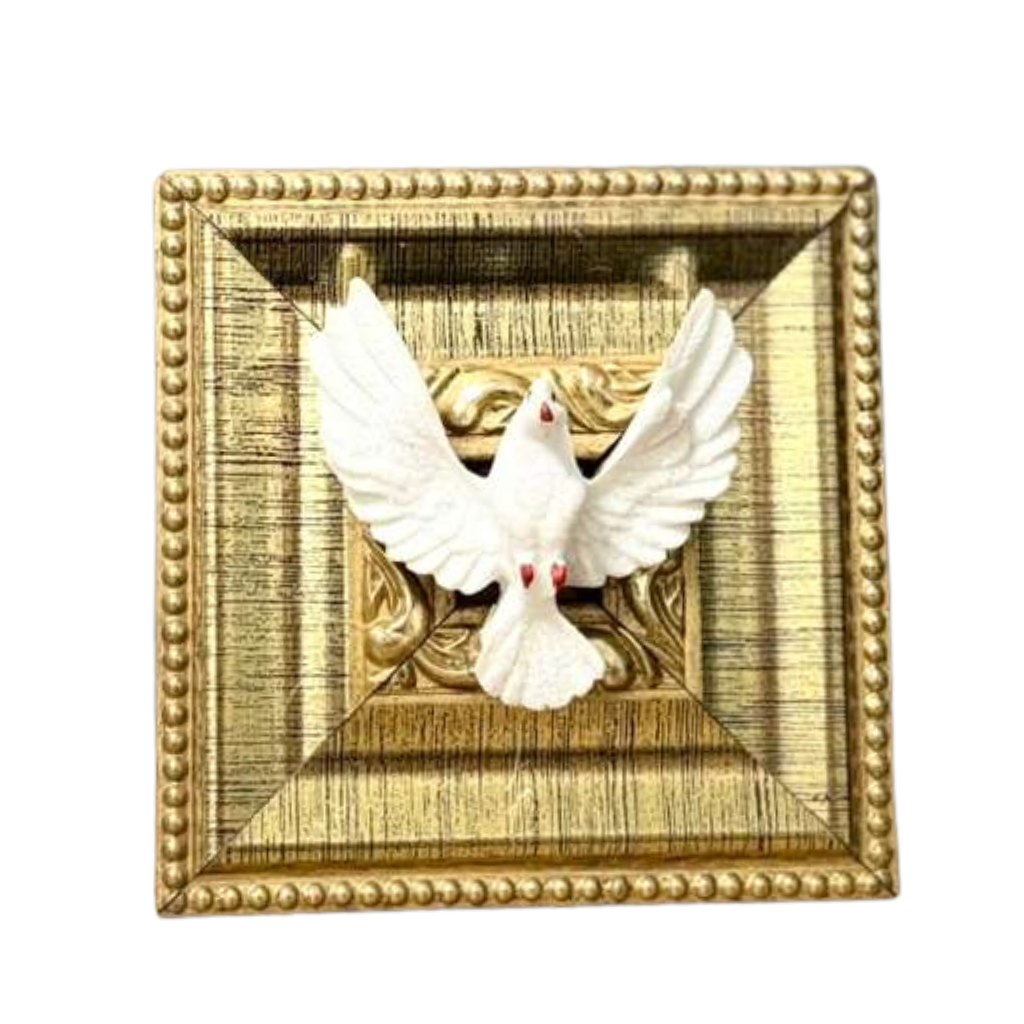 Divino Espírito Santo de Mesa – Moldura Dourada
