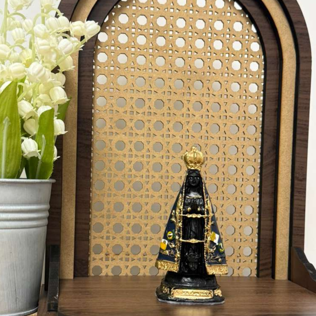 N.Sra Aparecida Tradicional - 10cm