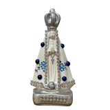Our Lady of Aparecida - White and Blue - 12cm
