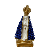 N. Sra Aparecida Azul Royal - 10cm