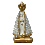 Nossa Senhora Aparecida Branca -10cm