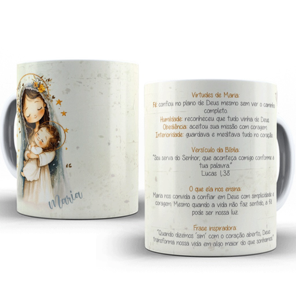 Caneca Maria - Mulheres de Fé