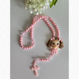 Pink Angel Children's Rosary
