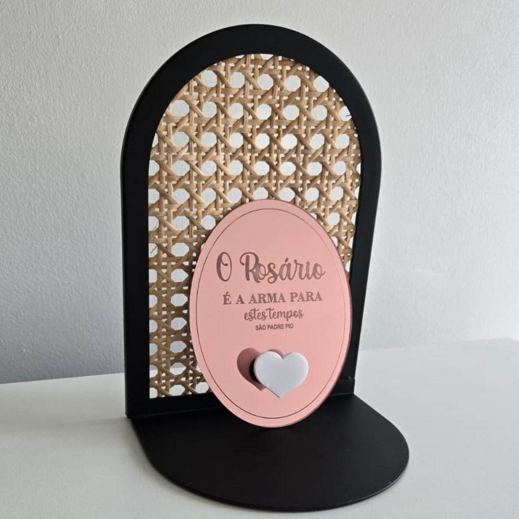 Porta-Rosario “El Rosario es el arma para estos tiempos” – Rosa