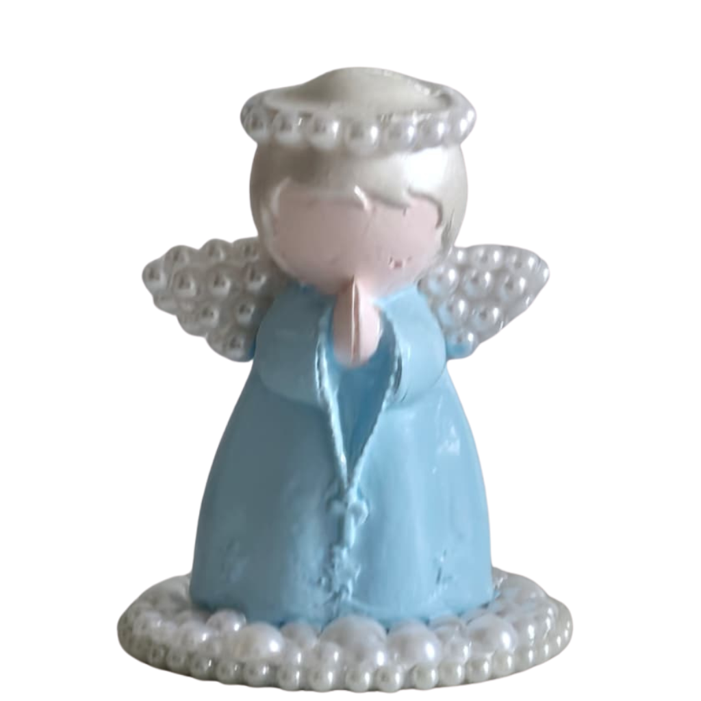 Anjinho Decorativo Azul - 9cm