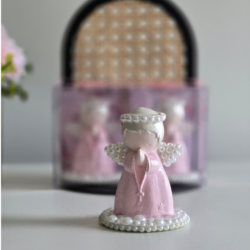 Pink Decorative Angel - 9cm