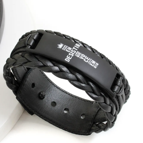 Pulseira Jesus Cruz Deus Religioso Fé Ajustável