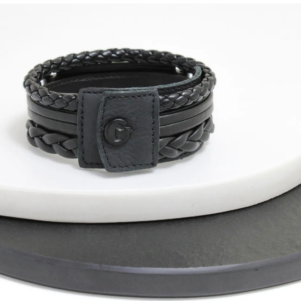 Pulseira Jesus Cruz Deus Religioso Fé Ajustável