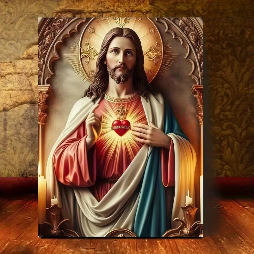 Sacred Heart of Jesus Frame - 25x20