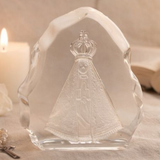 Nossa Senhora Aparecida - Cristal Lapidado