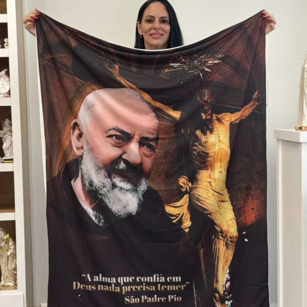 Saint Padre Pio Blanket