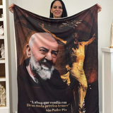 Saint Padre Pio Blanket