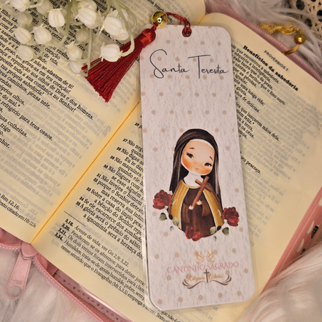 Marca-páginas Santa Teresita - em espanhol