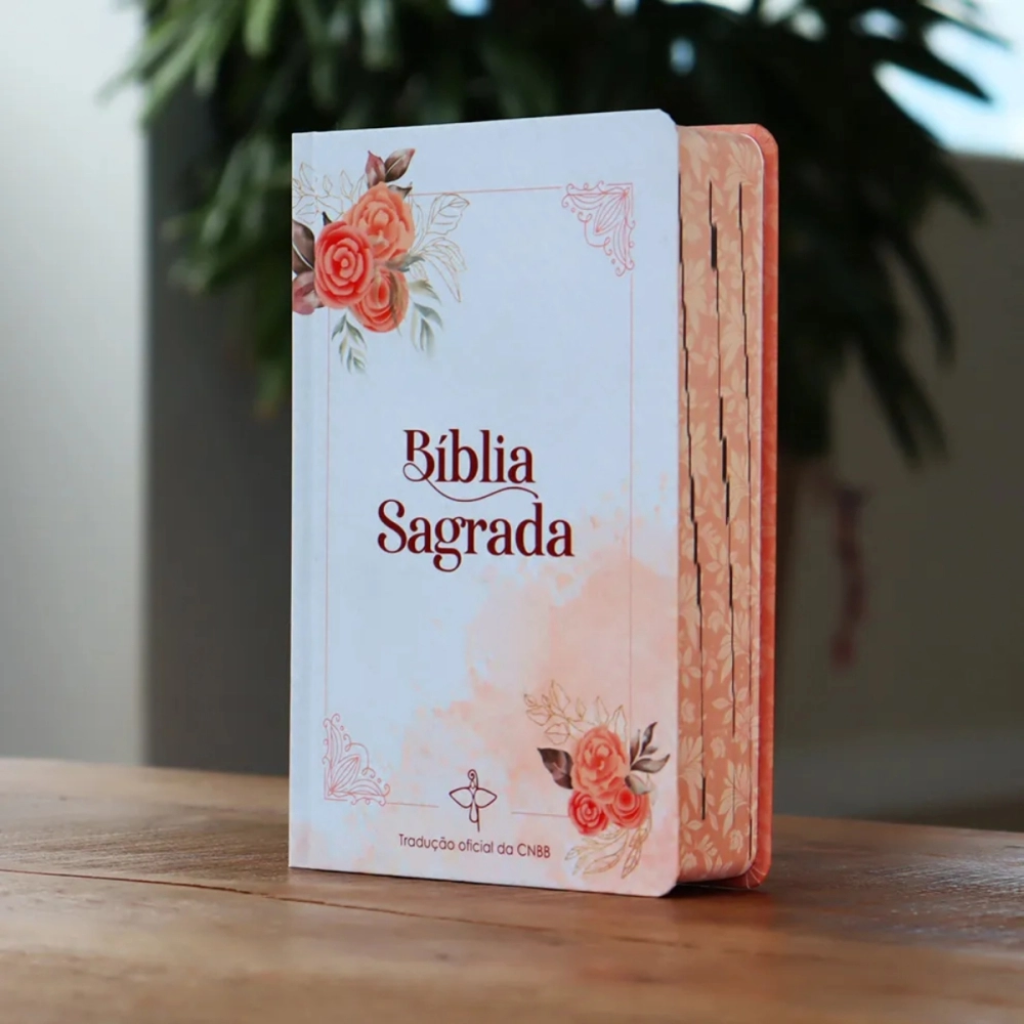 Bíblia Sagrada - Capa Salmão