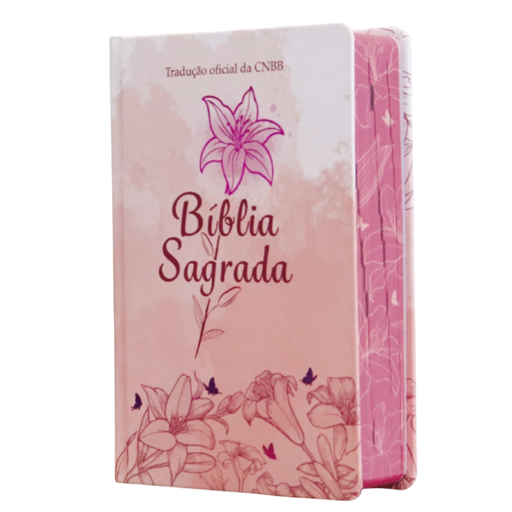Bíblia Sagrada – Capa Feminina Lírio